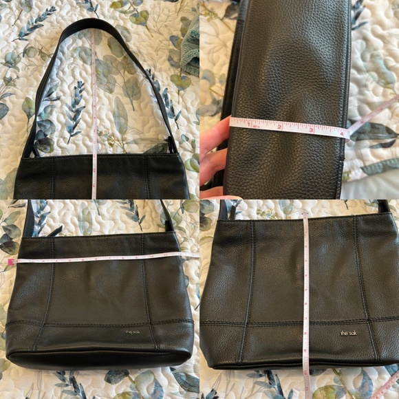 Like New! The Sak DeYoung Hobo Shoulder Bag in Black Leather - Picture 13 of 16